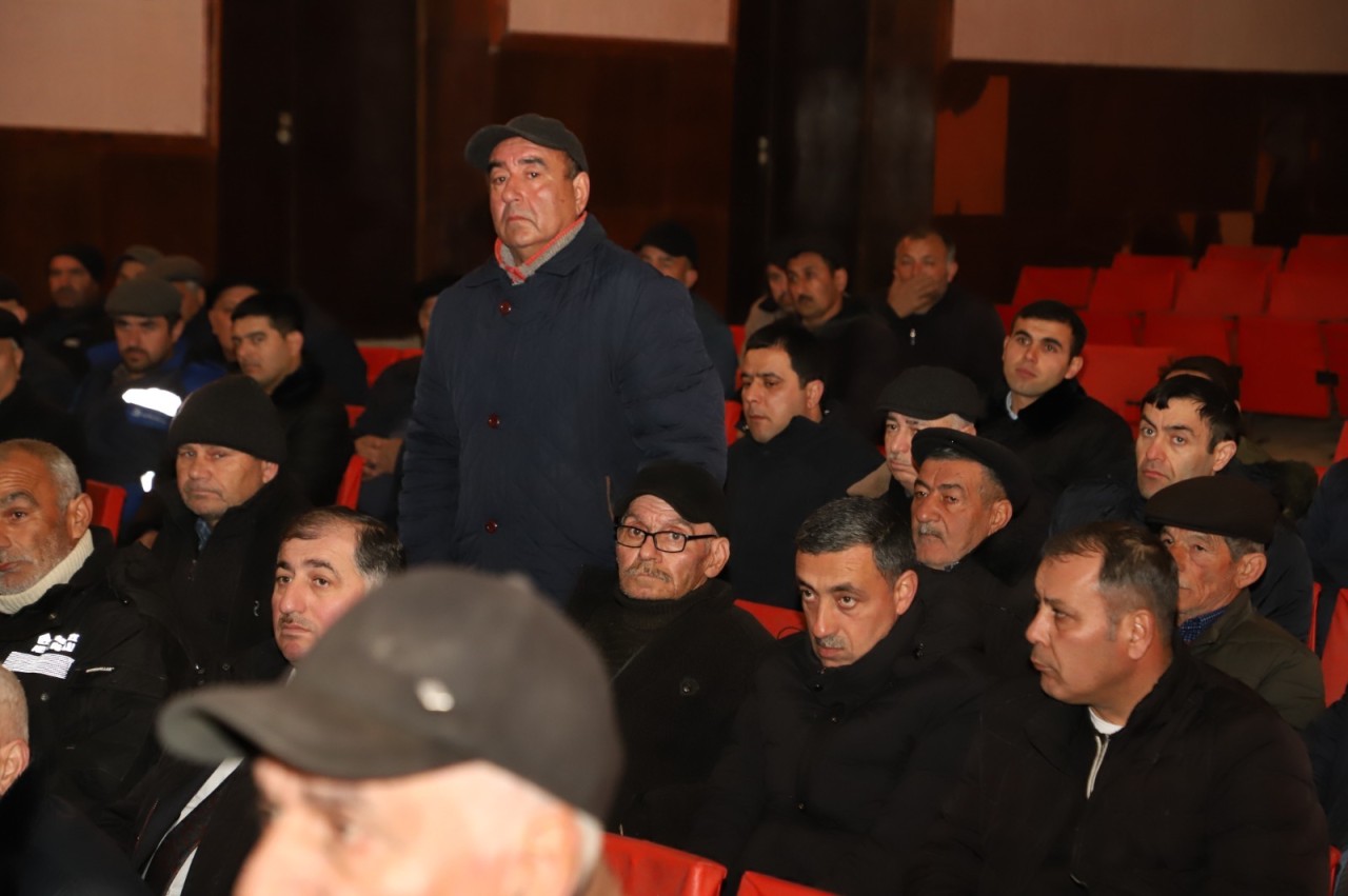 Neftçalanın icra başçısı səyyar görüş keçirib - FOTOLAR
